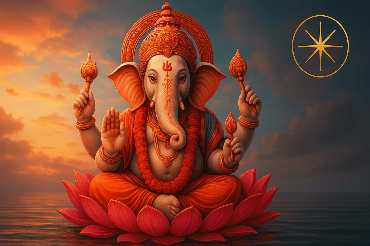 Ganesh, gardien des seuils et de l’élan intérieur - Éclat Initial