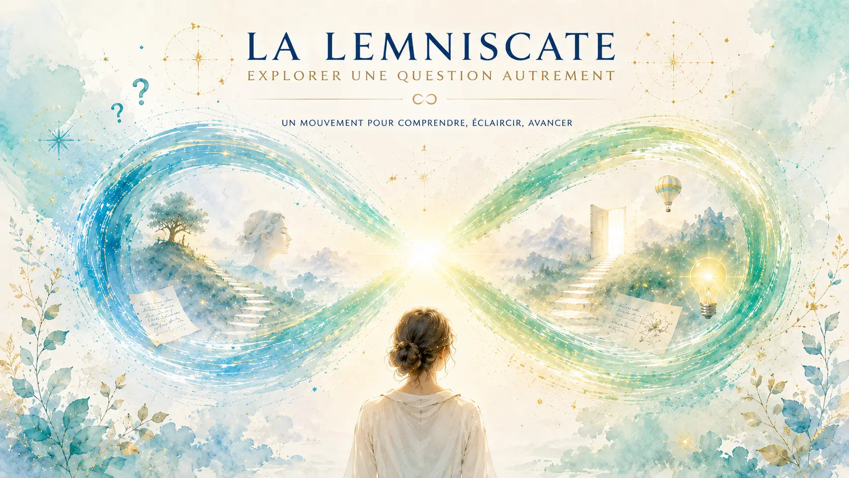 Pratiquer la lemniscate avec une question, une intention ou une réflexion