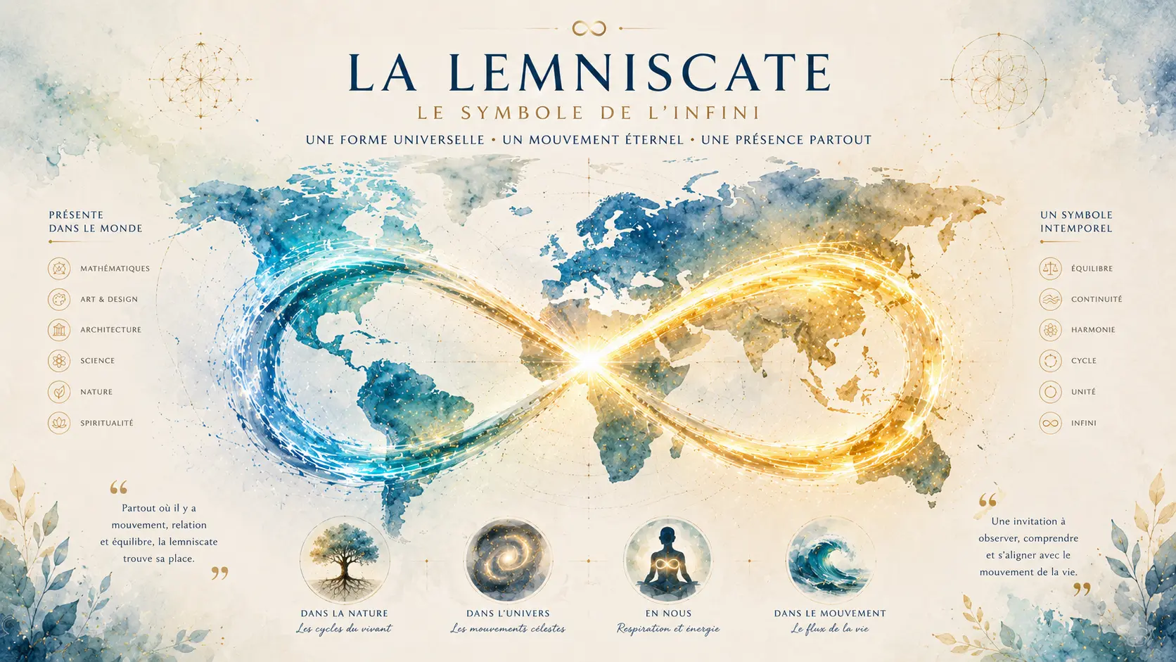 Comprendre la lemniscate, son origine et sa place dans le monde symbolique