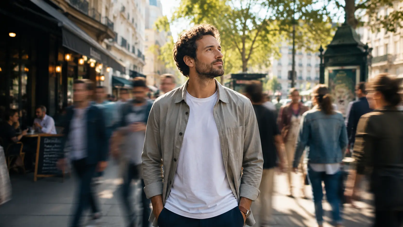 Présence silencieuse et conscience au cœur de la vie quotidienne.